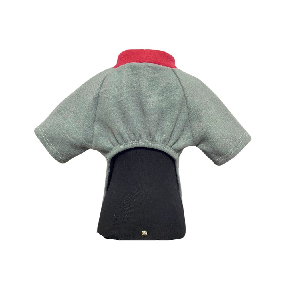 Blusa Fábrica Pet com Manga para Cães e Gatos Cinza