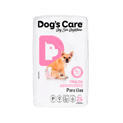 Fralda Descartável Dog's Care para Fêmeas - 24 Unidades M