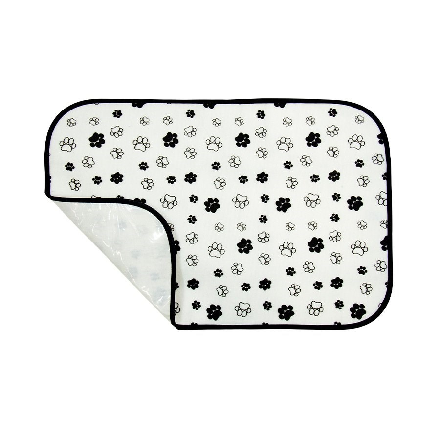 Tapete Higiênico Alklin Pet Lavável Preto para Cães