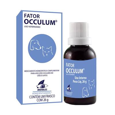 Medicamento Homeopático Arenales Fator Occulum 26g