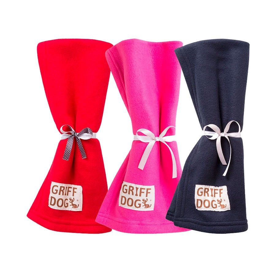 Manta Griff Dog Delicada para Cães - Cores Sortidas