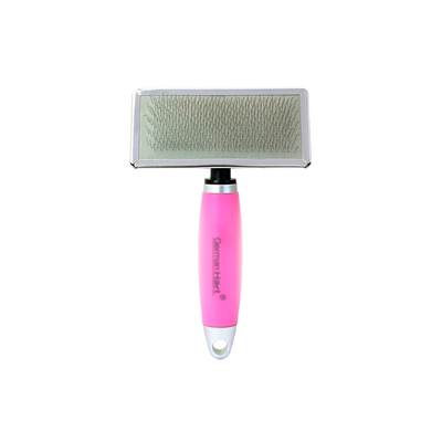 Rasqueadeira Germanhart Gel Rosa para Cães e Gatos G