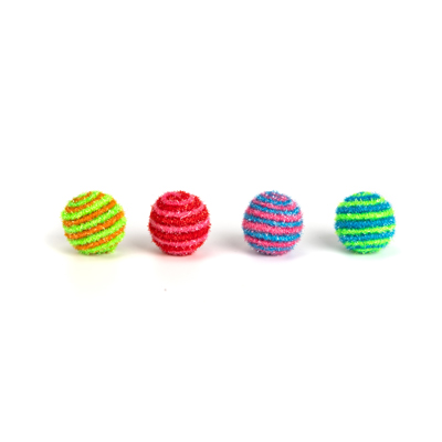 Brinquedo Fuzz para Gatos Bolas Giratórias U
