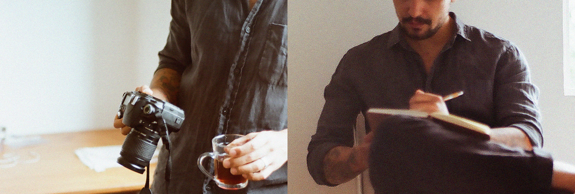 Camisa de Linho Preto | Lifestyle Images