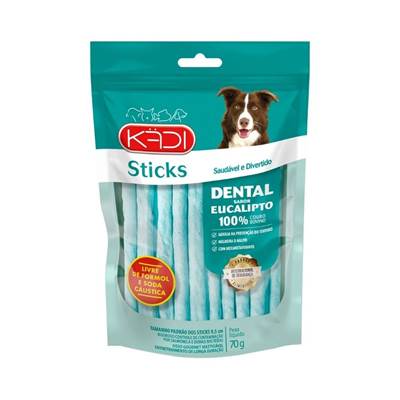 Snack Kadi Sticks Dental Eucalipto para Cães 70g