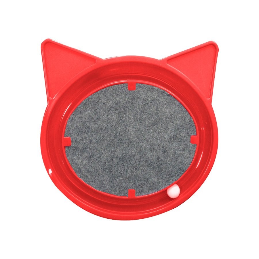 Brinquedo Arranhador Relax Pop Furacão Pet para Gatos Vermelho