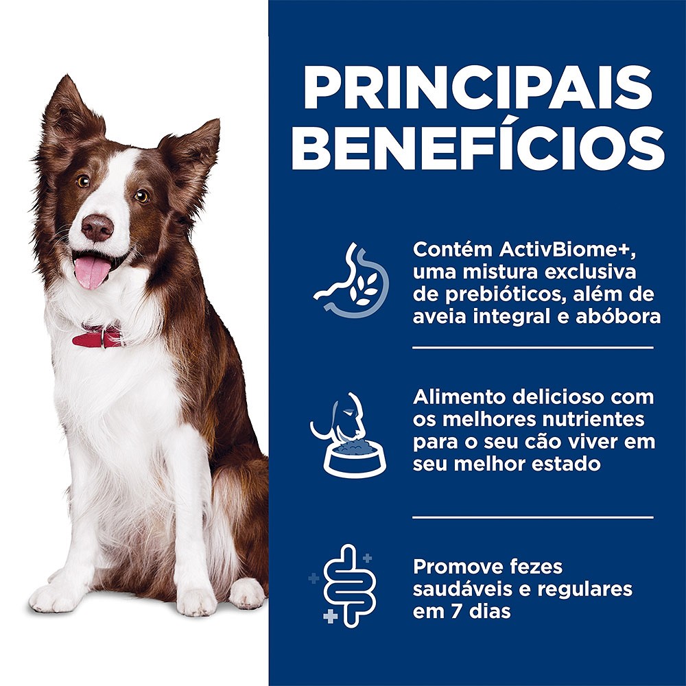 Ração Hill's Science Diet Digestão Perfeita para Cães Adultos Sabor Frango