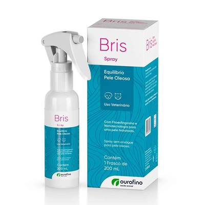 Bris Spray Equilíbrio para Pele Oleosa para Cães e Gatos 200ml