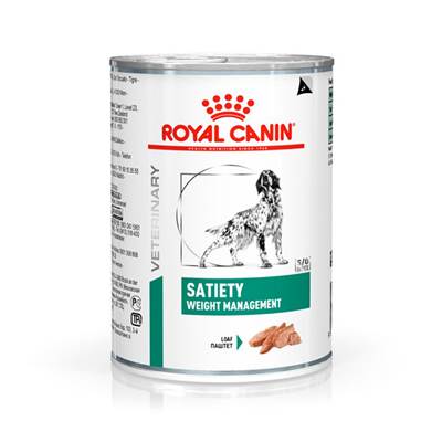 Ração Royal Canin Veterinary Diet Satiety Support para Cães - WET 410g