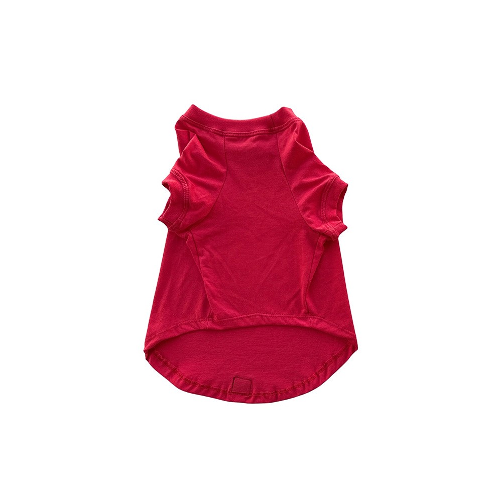 Camiseta Snoopy Love Vermelha para Cães