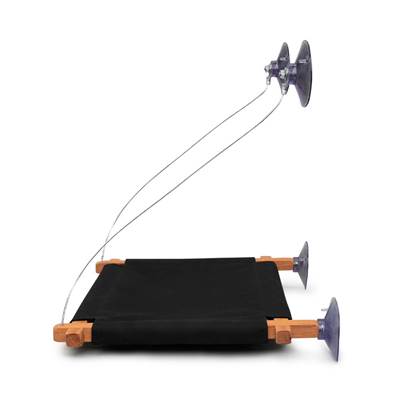 Cama Suspensa Cansei de Ser Gato Preta de Janela U