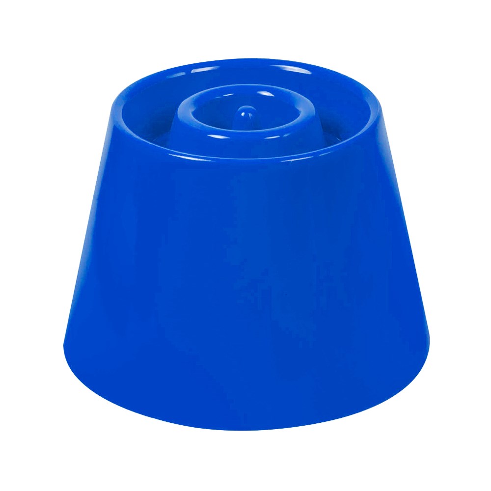 Comedouro Alto e Lento Pet Games Dog Eat Azul para Cães