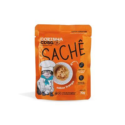 Sachê Cansei de Ser Gato sabor Frango 70g