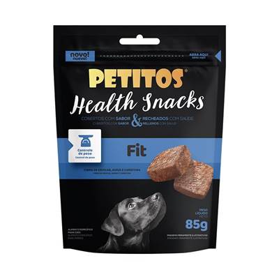 Snack Petitos Health Fit para Cães