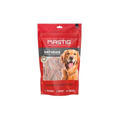 Osso Mastig Filezinho Palito para Cães 100g