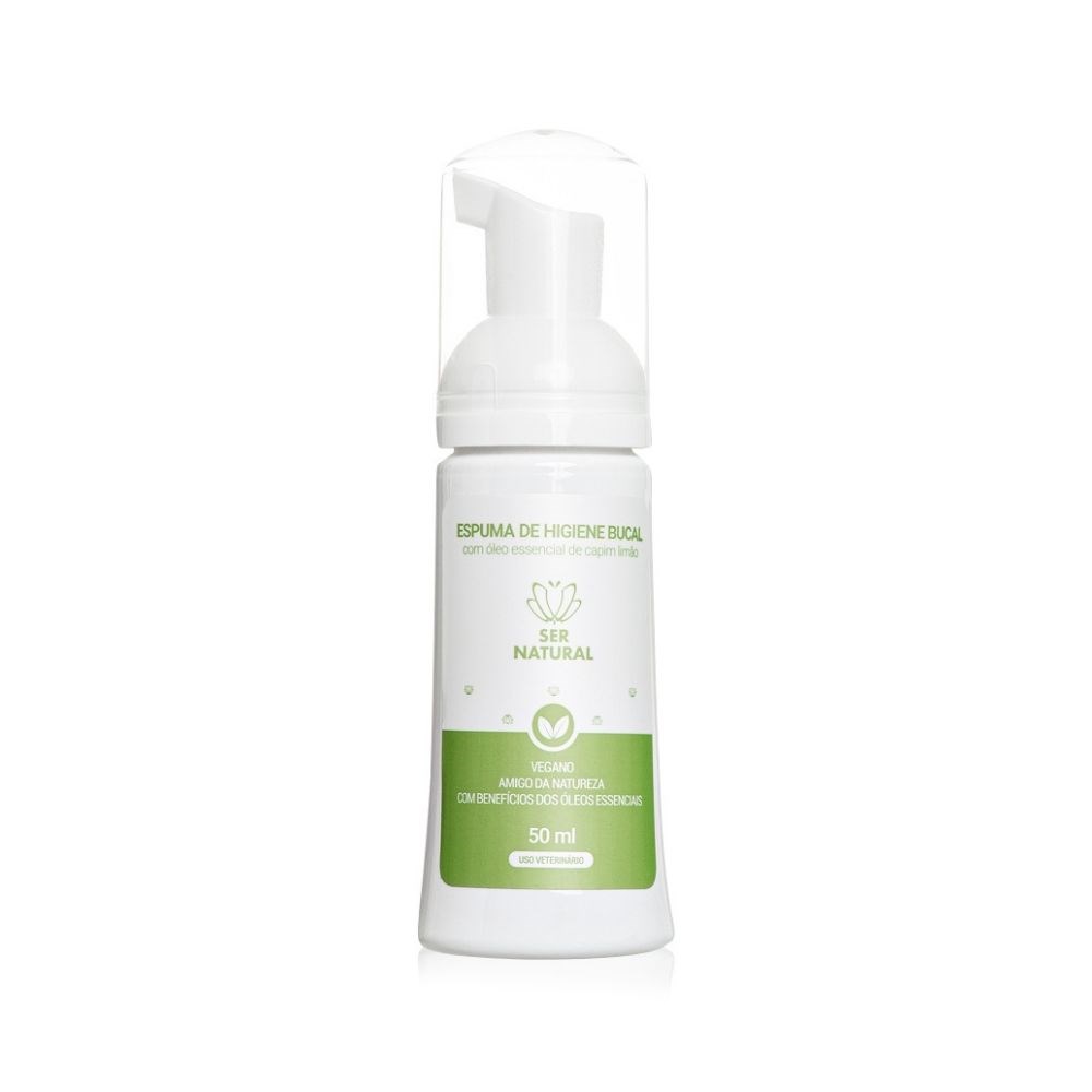 Espuma de Higiene Bucal Ser Natural para Cães 