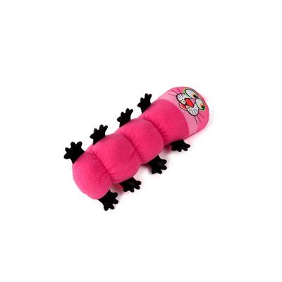Brinquedo Fuzz para Gatos Centopéia Rosa com Catnip U