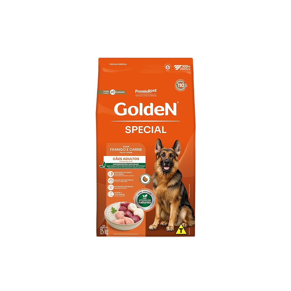Ração Golden Special para Cães Adultos