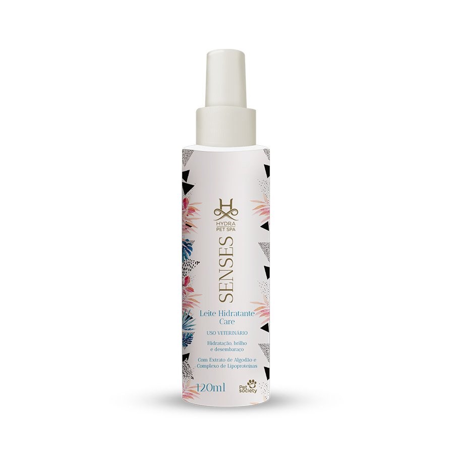 Loção Hydra Pet Spa Sense Leite Hidratante Care para Cães e Gatos