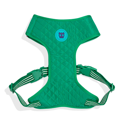 Peitoral para Cachorros Air Mesh Ajustável Velvet Vibes Vert