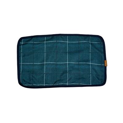 Jogo Americano Mabuu Pet Abstrato Azul para Cães e Gatos U