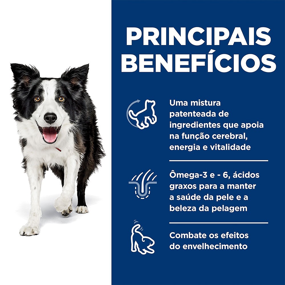 Ração Úmida Hill's Science Diet Vitalidade Sênior para Cães Idosos Sabor Frango e Vegetais