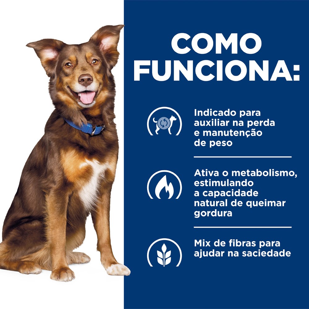 Ração Hill's Prescription Diet Metabolic para Cães - Obesidade