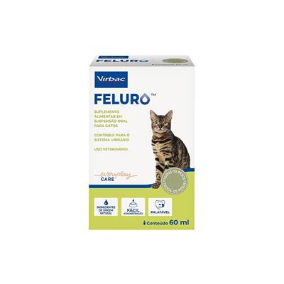 Suplemento Alimentar Virbac Feluro para Gatos 60ml