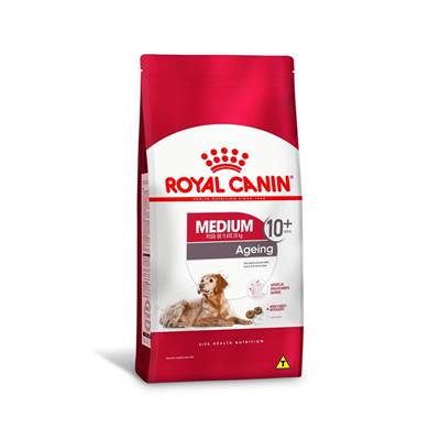 Ração Royal Canin Medium Ageing 10+ para Cães Adultos acima de 10 anos Porte Médio 15kg