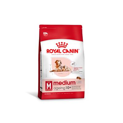 Ração Seca Royal Canin Medium Ageing 10 + para Cães Idosos de Porte Médio com 10 Anos ou mais 