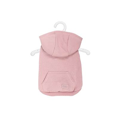 Moletom Urban com Capuz Rosê para Cães e Gatos Tam 26