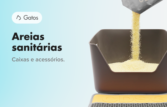 Areia Sanitaria para Gatos