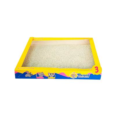 Banheiro Descartável CatMyPet Gatotô com Areia para Gatos U