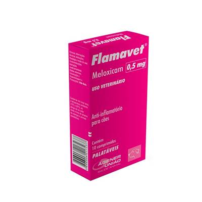 Flamavet Cães - 10 Comprimidos 0,5mg