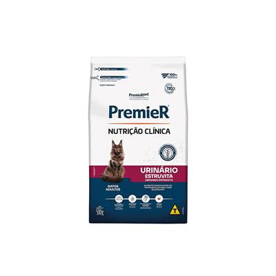Ração Premier Nutrição Clínica Urinário para Gatos Adultos 7,5kg