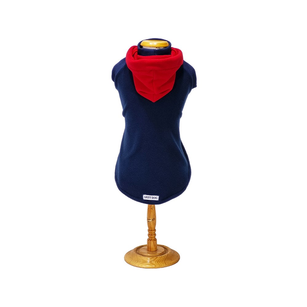 Blusa Griff Dog com Capuz Red para Cães e Gatos