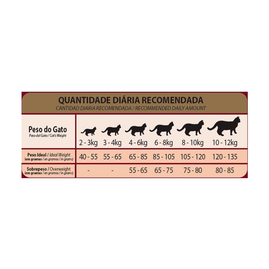 Ração Granplus para Gatos Adultos sabor Carne e Arroz