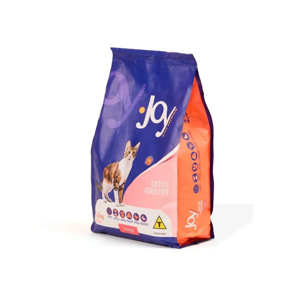 Ração Joy High Premium para Gatos Adultos Frango
