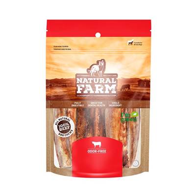 Osso Costela Bovina com 6 unidades para Cães Natural Farm 6 unidades