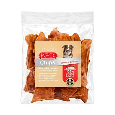 Petisco Kadi para Cães Chips Sabor Carne 220g