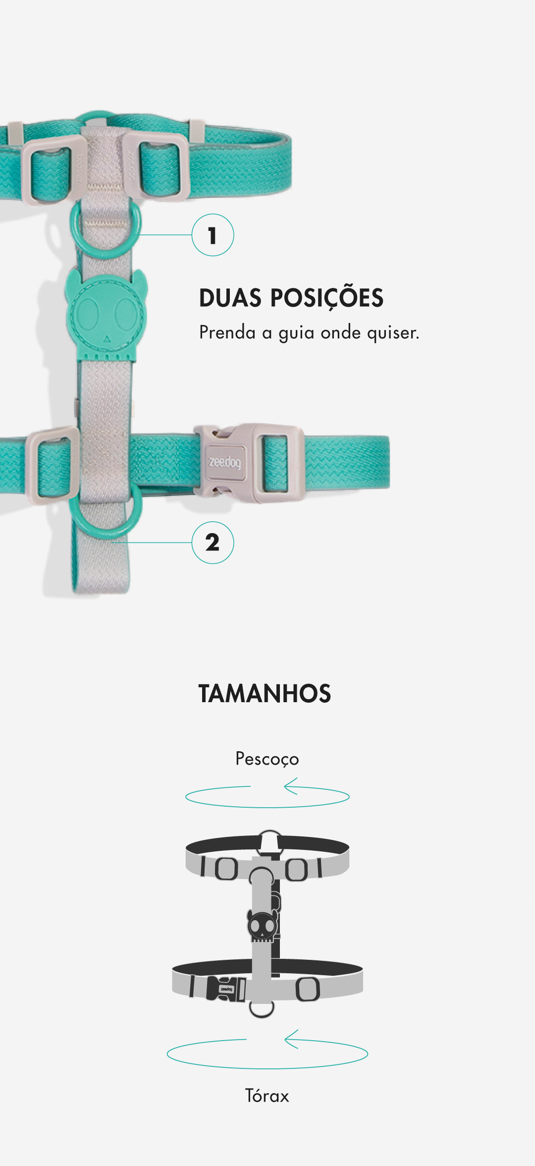 Peitoral para Cachorros H Neopro Tidal