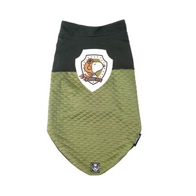 Colete Zooz Pets Snoopy Flying Ace Verde para Cães PP