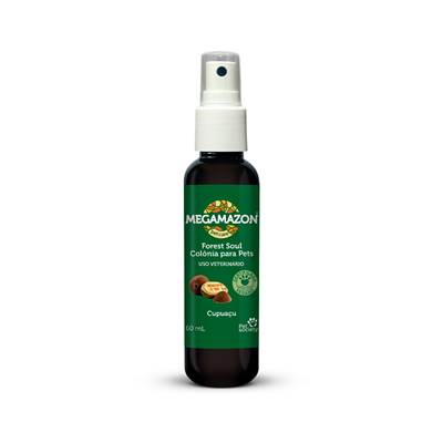 Body Splash Megamazon Forest Soul Cupuaçu para Cães e Gatos 60ml