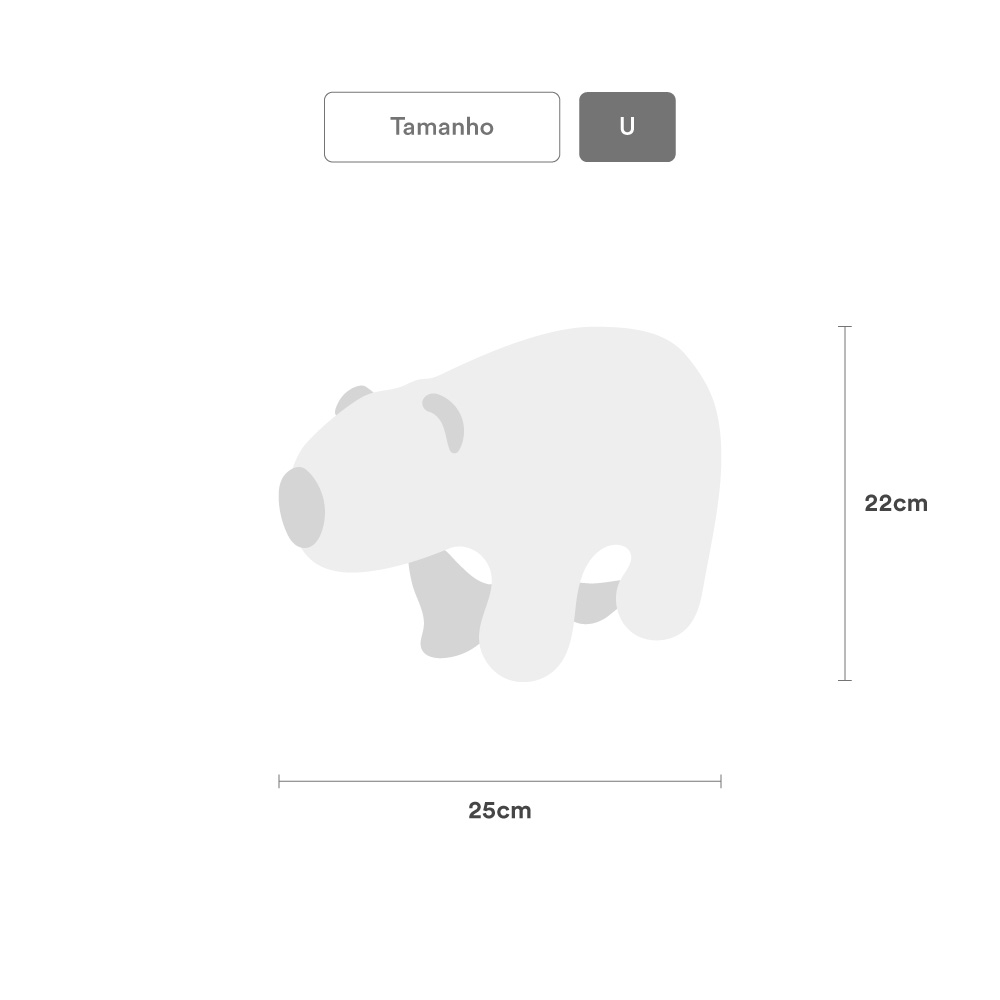 Brinquedo Capivara de Pelúcia para Cães