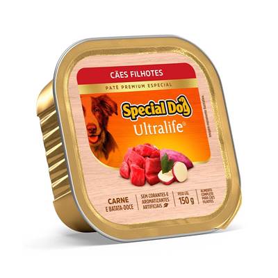Special Dog Ultralife Patê Carne para Cães Filhotes 150g