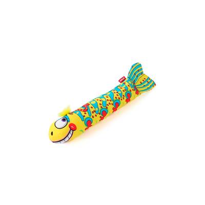 Brinquedo para Gatos Fuzz Peixe Wammy Amarelo com Catnip U