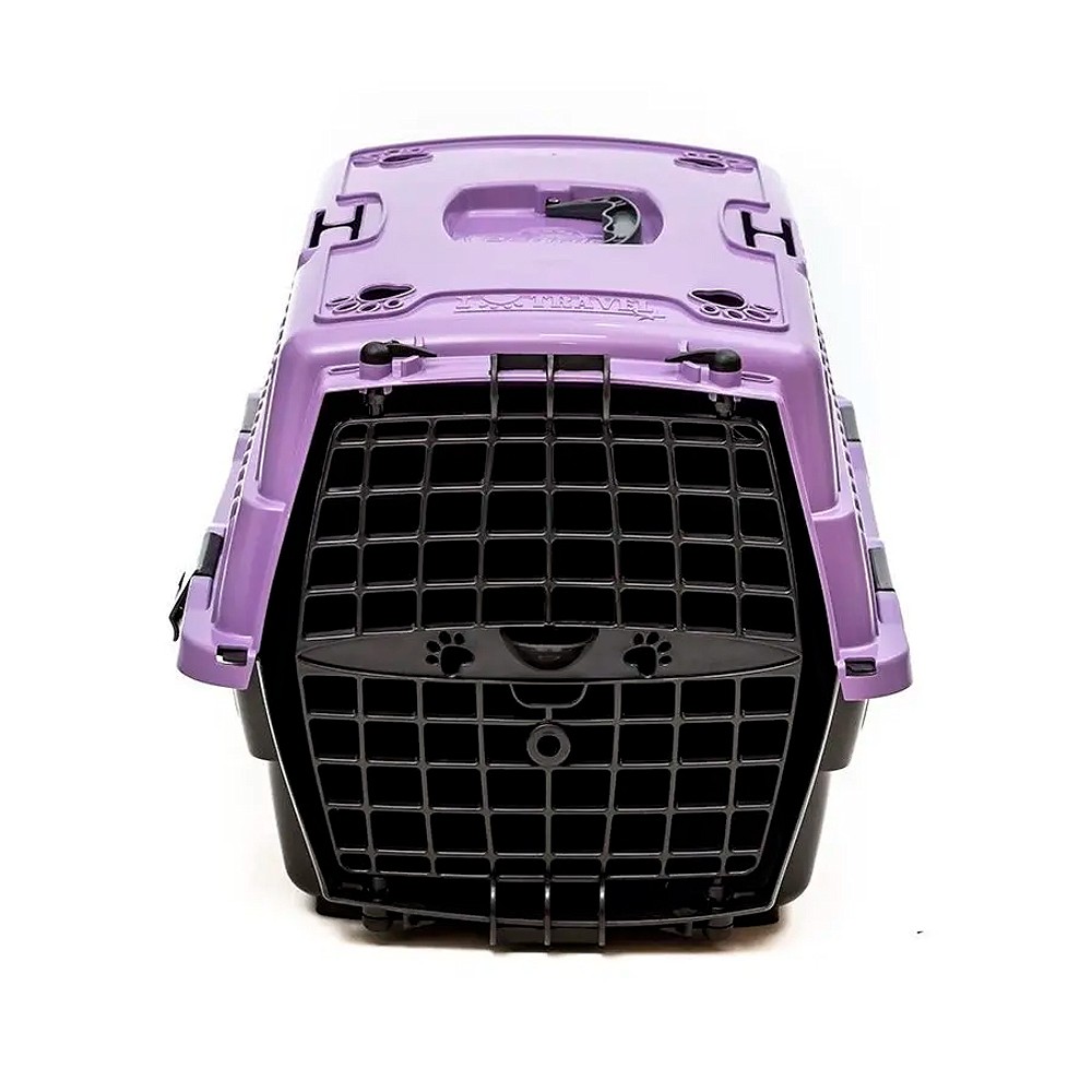 Caixa de Transporte Pet Injet Love Travel Lilás 