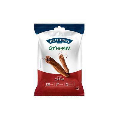 Snack Selections Grissini para Cães Adultos sabor Carne 50g
