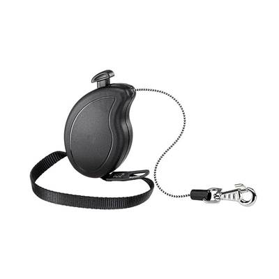 Guia Retrátil Ferplast Flippy One Cord Mini Preto para Cães Mini