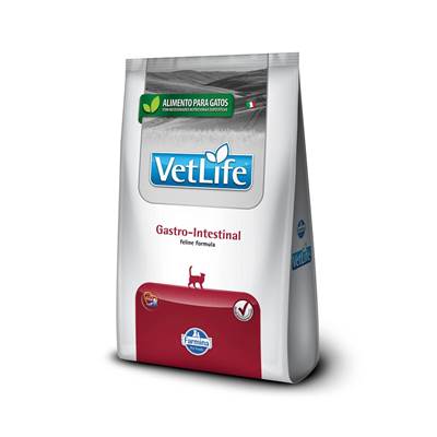 Ração Vet Life Natural Gastro Intestinal para Gatos 2kg